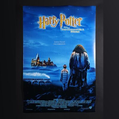 Lot #150 - HARRY POTTER AND THE PHILOSOPHER'S STONE (2001) - UK One-Sheet - Advance, 2001
