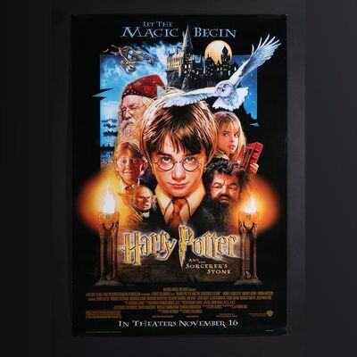 Lot #153 - HARRY POTTER AND THE SORCERER'S STONE (2001) - US One-Sheet, 2001