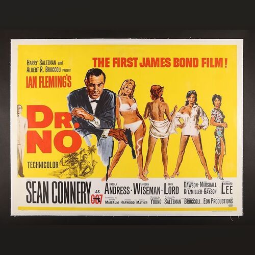 Lot #173 - JAMES BOND: DR. NO (1962) - UK Quad, 1962