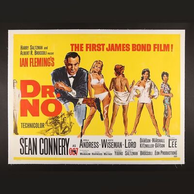 Lot #173 - JAMES BOND: DR. NO (1962) - UK Quad, 1962