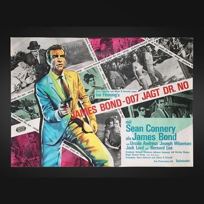Lot #174 - JAMES BOND: DR. NO (1962) - Carter-Jones Collection: German A0, 1963