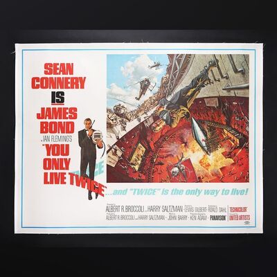 Lot #196 - JAMES BOND: YOU ONLY LIVE TWICE (1967) - US Subway "Volcano Style", 1967