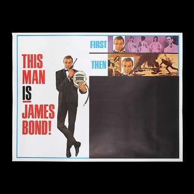 Lot #200 - JAMES BOND: YOU ONLY LIVE TWICE (1967) - Carter-Jones Collection: US Subway "Preliminary" Advance Poster, 1967