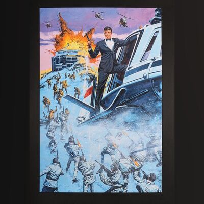 Lot #208 - JAMES BOND: ON HER MAJESTY'S SECRET SERVICE (1969) - Hand-Numbered Limited Edition 'Art' Style Print by Paul Mann, 2022