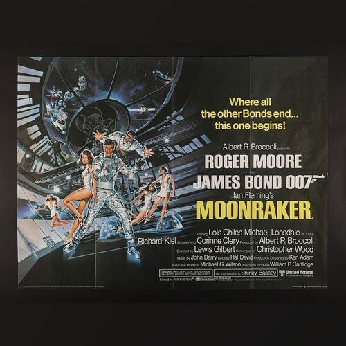 Lot #227 - JAMES BOND: MOONRAKER (1979) - UK Quad, 1979