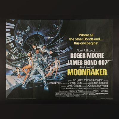 Lot #227 - JAMES BOND: MOONRAKER (1979) - UK Quad, 1979