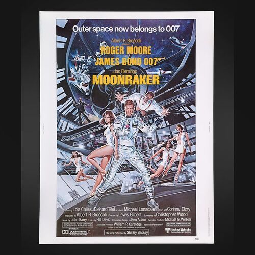 Lot #229 - JAMES BOND: MOONRAKER (1979) - Carter-Jones Collection: US 30x40 Poster, 1979