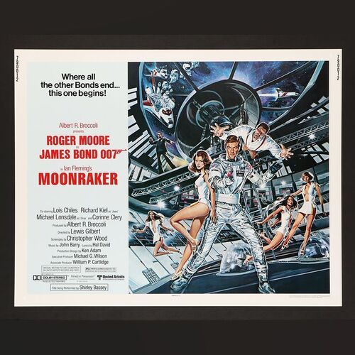 Lot #232 - JAMES BOND: MOONRAKER (1979) - US Half-Sheet, 1979