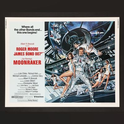 Lot #232 - JAMES BOND: MOONRAKER (1979) - US Half-Sheet, 1979