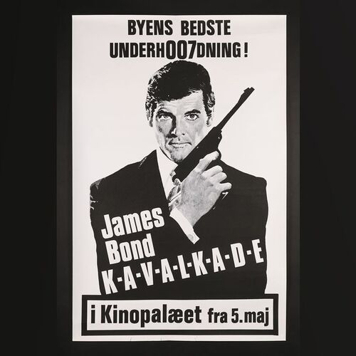 Lot #244 - JAMES BOND: VARIOUS PRODUCTIONS - Danish Bond Festival Poster, circa 1970s
