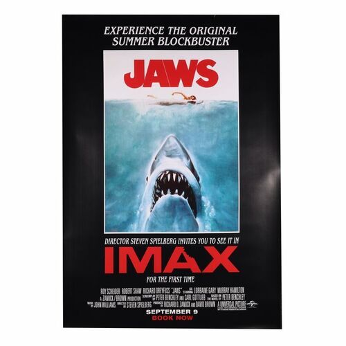 Lot #257 - JAWS (1975) - UK IMAX Bus Stop, 2022