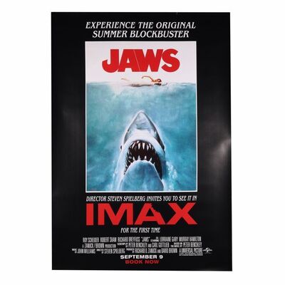 Lot #257 - JAWS (1975) - UK IMAX Bus Stop, 2022