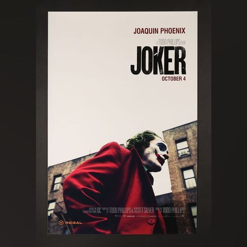 Lot #258 - JOKER (2019) - Regal Cinemas One-Sheet, 2019