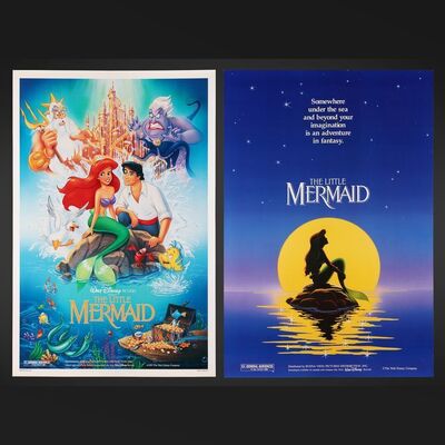 Lot #272 - LITTLE MERMAID, THE (1989) - Two US One-Sheets, 1989