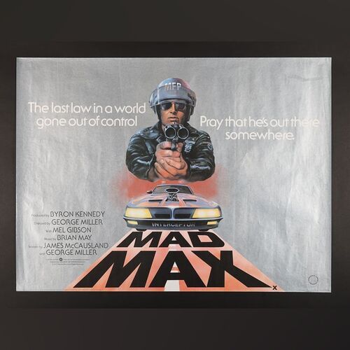 Lot #280 - MAD MAX (1979) - UK Quad, 1979