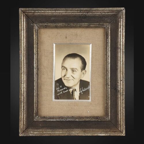 Lot #288 - METROPOLIS (1927) - FRITZ LANG - Framed Fritz Lang Autographed Still