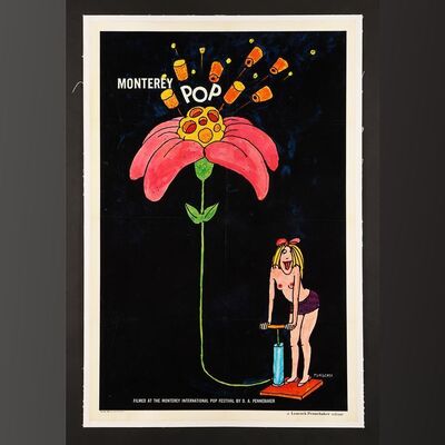 Lot #290 - MONTEREY POP (1968) - US One-Sheet, 1968