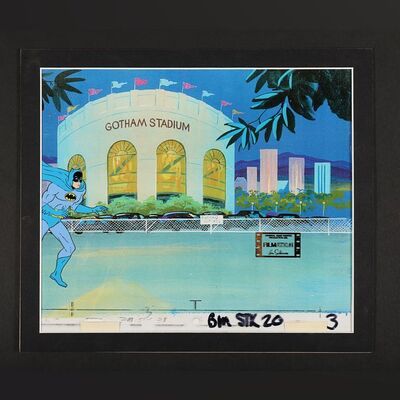 Lot #295 - NEW ADVENTURES OF BATMAN, THE (1977-1978) - Original Hand-Painted Production Cel