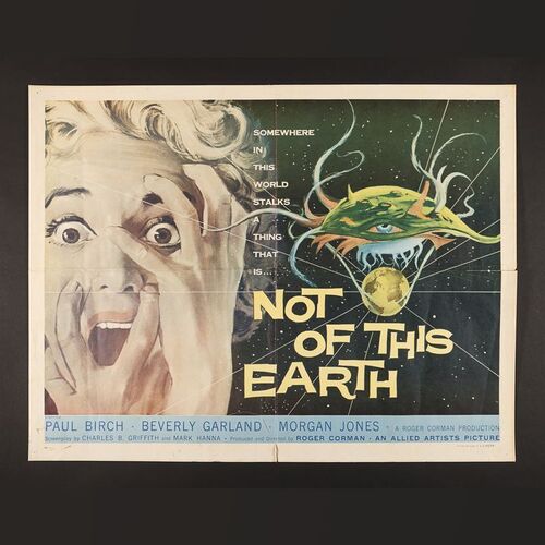 Lot #300 - NOT OF THIS EARTH (1957) - US Half Sheet, 1957