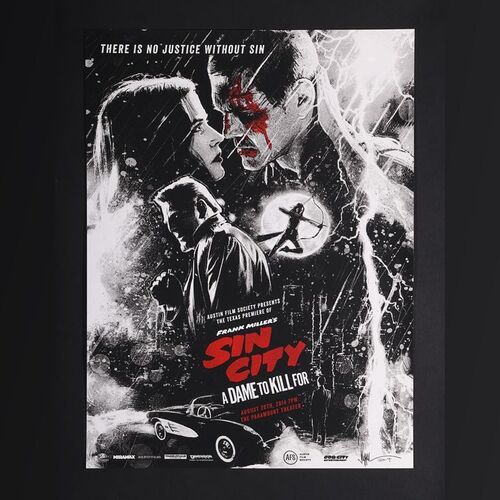 Lot #314 - SIN CITY: A DAME TO KILL FOR (2014) - Paul Shipper Collection: Signed Artist Proof Print by Paul Shipper, 2014