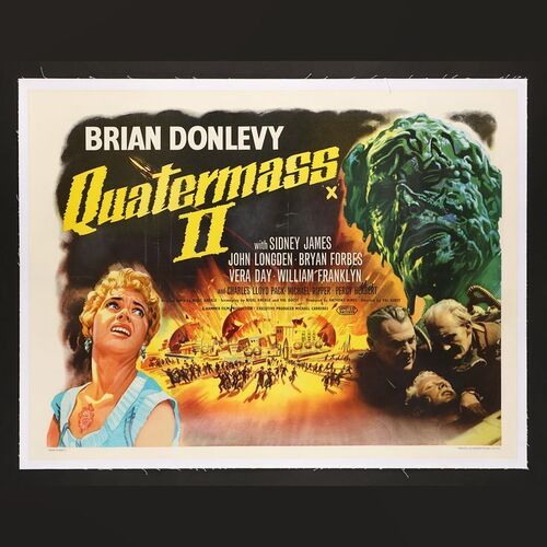 Lot #331 - QUATERMASS II (1957) - UK Quad, 1957