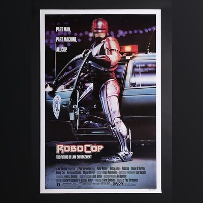 Lot #338 - ROBOCOP (1987) - US One-Sheet, 1987
