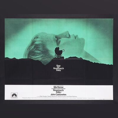Lot #341 - ROSEMARY'S BABY (1968) - UK Quad, 1969