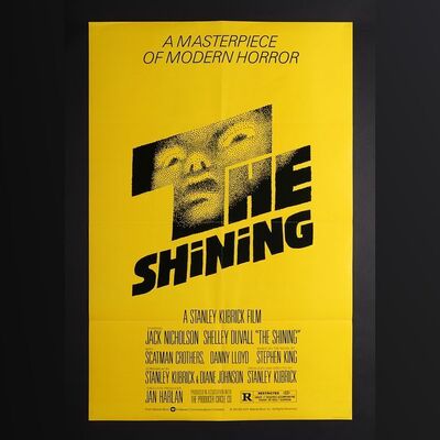 Lot #344 - THE SHINING (1980) - US One-Sheet, 1980