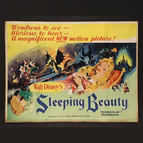 Lot #347 - SLEEPING BEAUTY (1959) - UK Quad, 1959