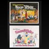 Lot #350 - SNOW WHITE AND THE SEVEN DWARFS (1937) - Two UK Quads, 1970s