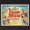 Lot #351 - SNOW WHITE AND THE SEVEN DWARFS (1937) - UK Quad, 1944