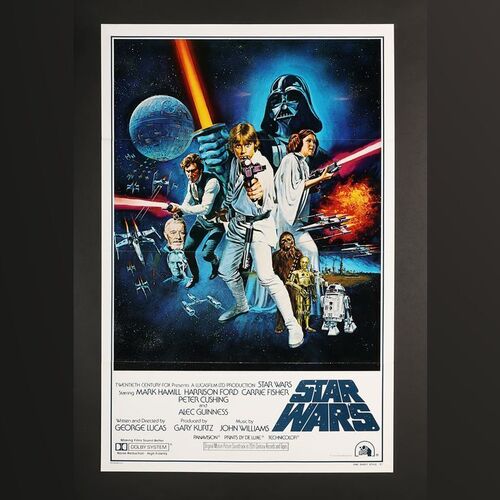 Lot #365 - STAR WARS: A NEW HOPE (1977) - US One-Sheet - Style C, 1977