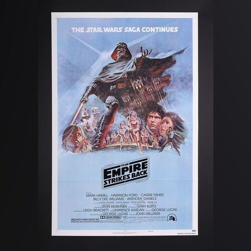 Lot #388 - STAR WARS: THE EMPIRE STRIKES BACK (1980) - US One-Sheet Style B, 1980