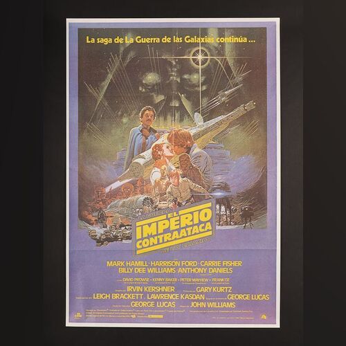 Lot #389 - STAR WARS: THE EMPIRE STRIKES BACK (1980) - Spanish One-Sheet, 1980