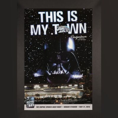 Lot #393 - STAR WARS: THE EMPIRE STRIKES BACK (1980) - 30th Anniversary Dodger Stadium Empire Night, 2010