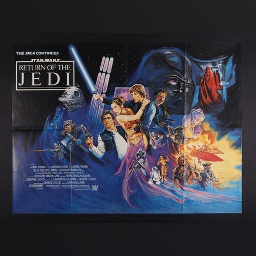 Lot #397 - STAR WARS: RETURN OF THE JEDI (1983) - UK Quad and Press Kit, 1983