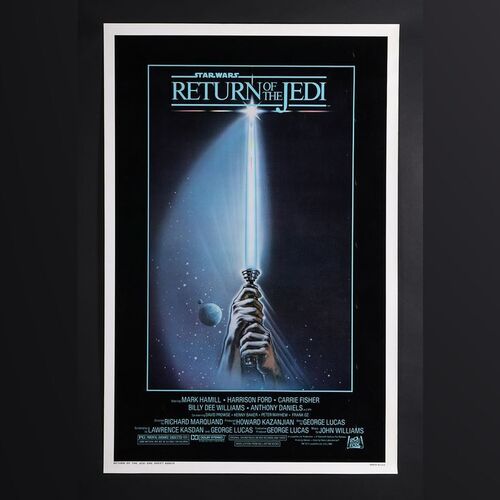 Lot #401 - STAR WARS: RETURN OF THE JEDI (1983) - US One-Sheet - Style A, 1983