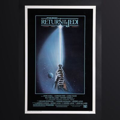 Lot #401 - STAR WARS: RETURN OF THE JEDI (1983) - US One-Sheet - Style A, 1983