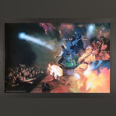 Lot #407 - STAR WARS ROCKS (1998) - Star Wars Fan Club Official Poster, 1998