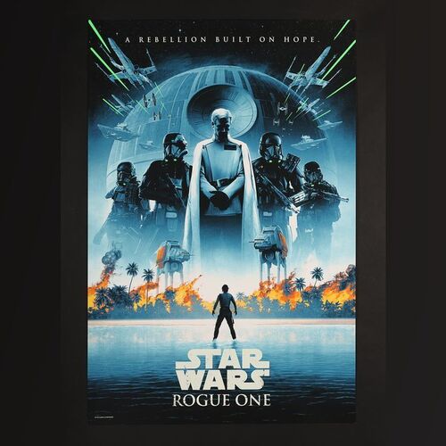 Lot #410 - STAR WARS: ROGUE ONE (2016) - Hand-Numbered Limited Edition Acme Archives and Bottleneck Gallery Print by Matt Ferguson, 2021