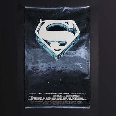 Lot #415 - SUPERMAN (1978) - Advance Foil US One-Sheet, 1978