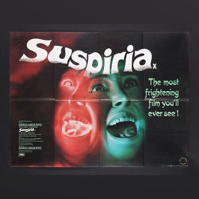 Lot #418 - SUSPIRIA (1977) - UK Quad, 1977