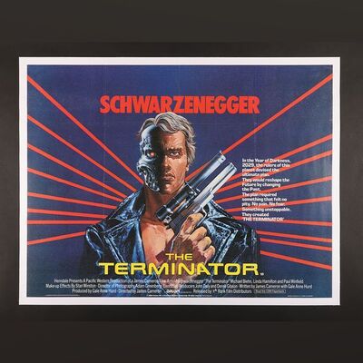 Lot #422 - THE TERMINATOR (1984) - UK Quad, 1984