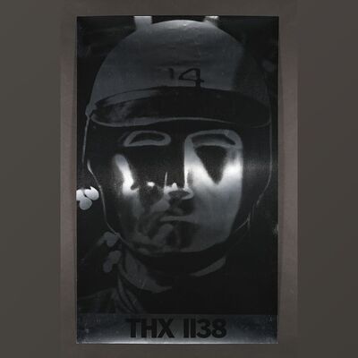 Lot #430 - THX 1138 (1971) - Special Heavy Stock Foil US One-Sheet, 1971