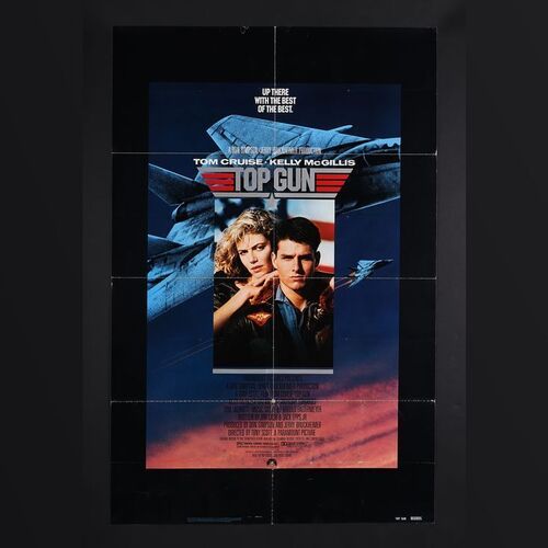 Lot #432 - TOP GUN (1986) - US One-Sheet, 1986