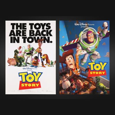 Lot #433 - TOY STORY (1995) - Two US One-Sheets, 1995