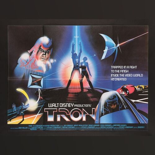 Lot #434 - TRON (1982) - UK Quad, 1982