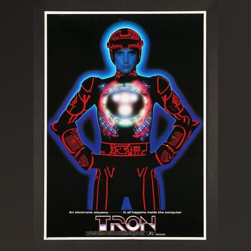 Lot #435 - TRON (1982) - Japanese B2 (English Version), 1982