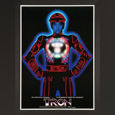 Lot #435 - TRON (1982) - Japanese B2 (English Version), 1982