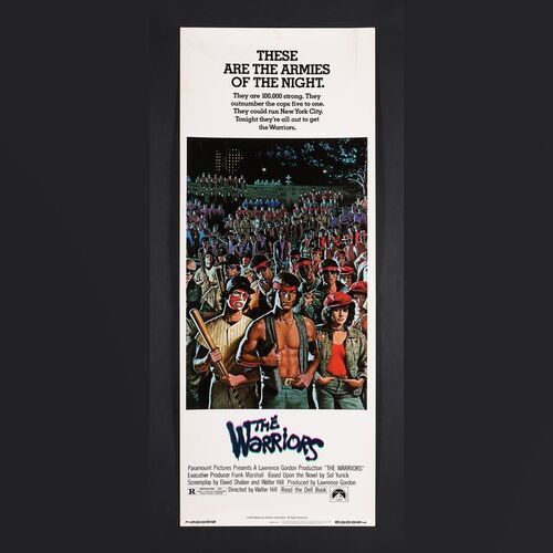 Lot #444 - THE WARRIORS (1979) - US insert, 1979